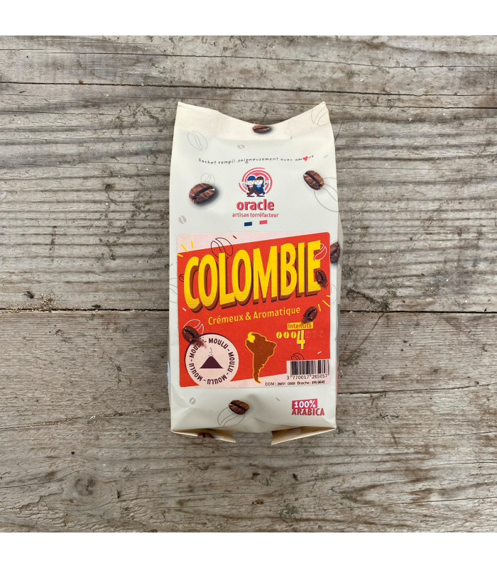 Café moulu Colombie Oracle (200g)