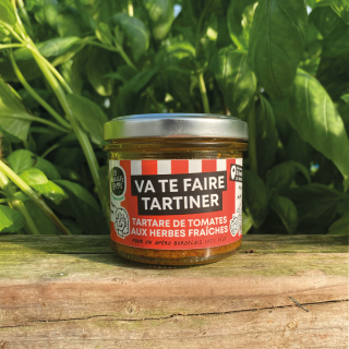 Tartare de tomates aux herbes fraiches, 90g (pièce) - Ferme urbaine aquaponique à Bordeaux